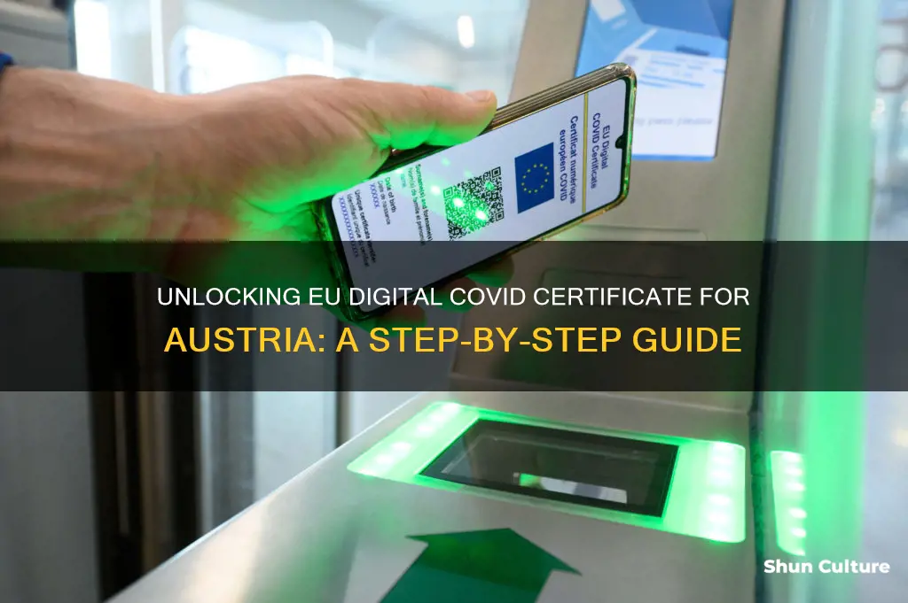 how to get eu digital covid certificate austria