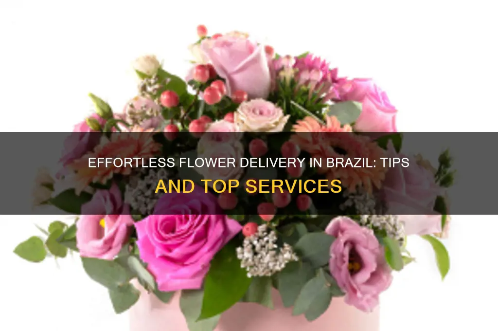 how to get flowers delivered in brazil