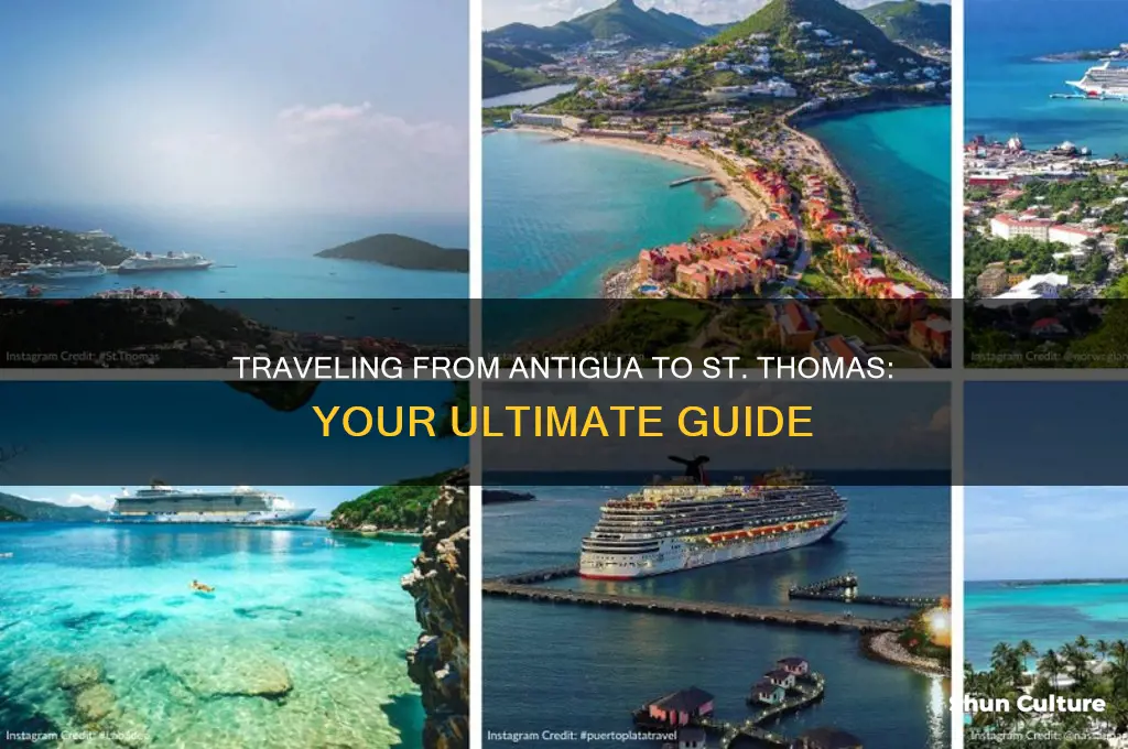 how to get from antigua to st thomas