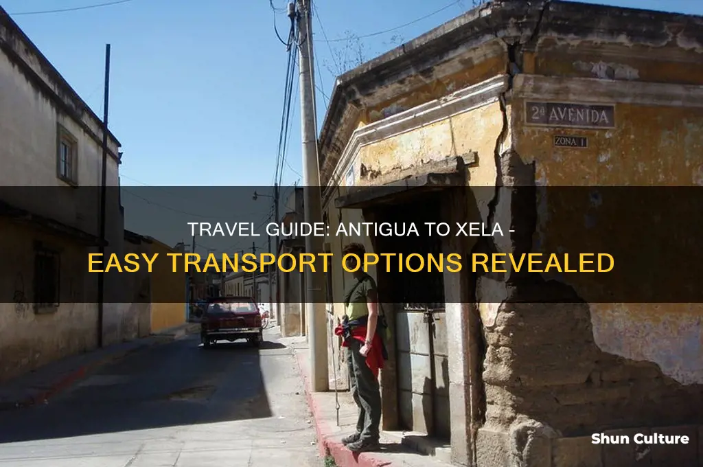 how to get from antigua to xela