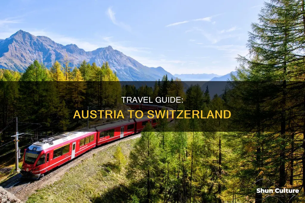 how to get from austria to switzerland