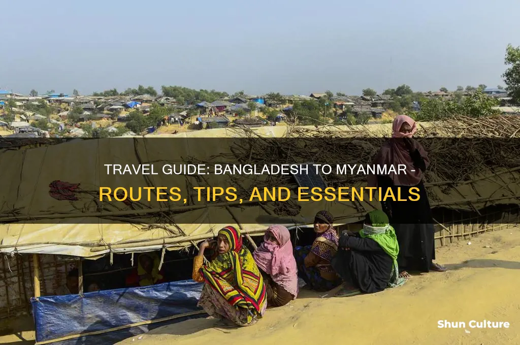 how to get from bangladesh to myanmar