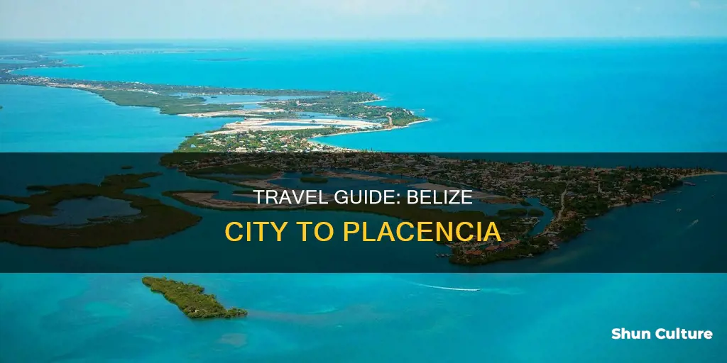 how to get from belize city to pacencia