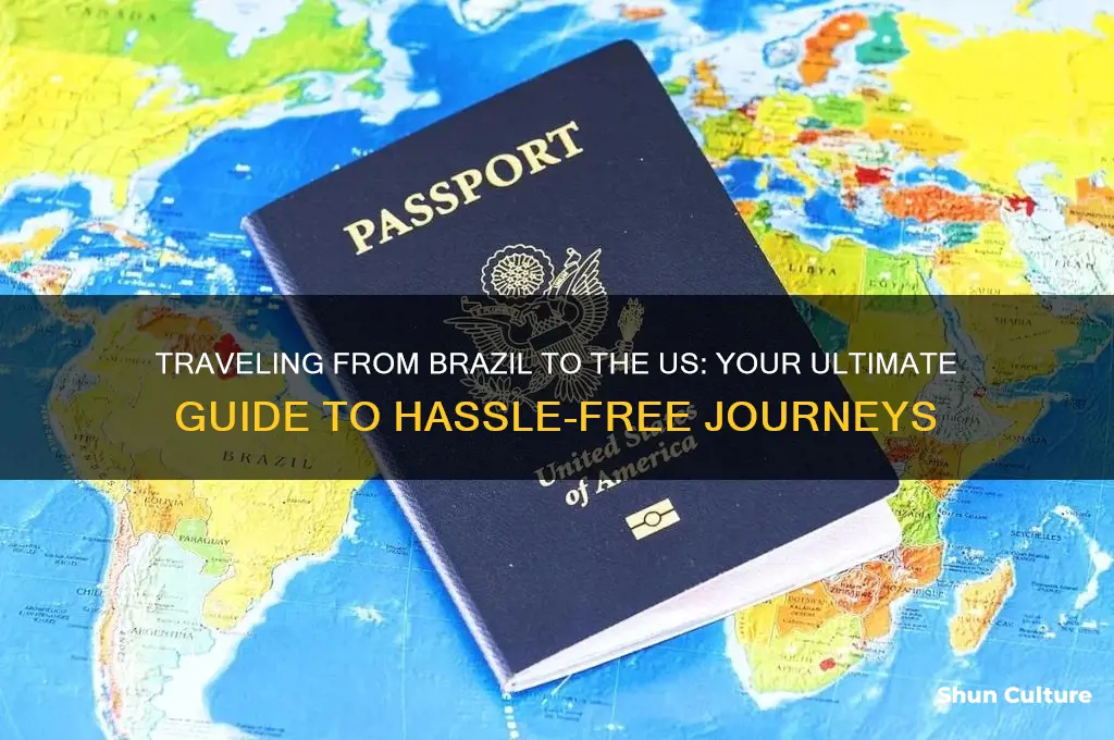 how to get from brazil to us