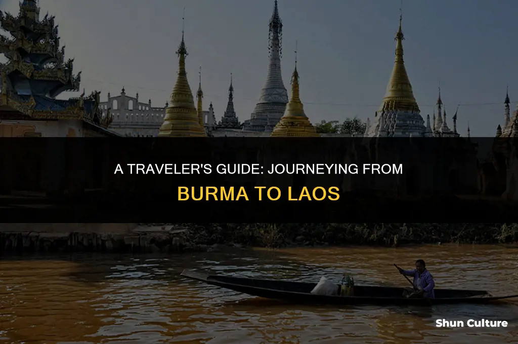 how to get from burma to laos