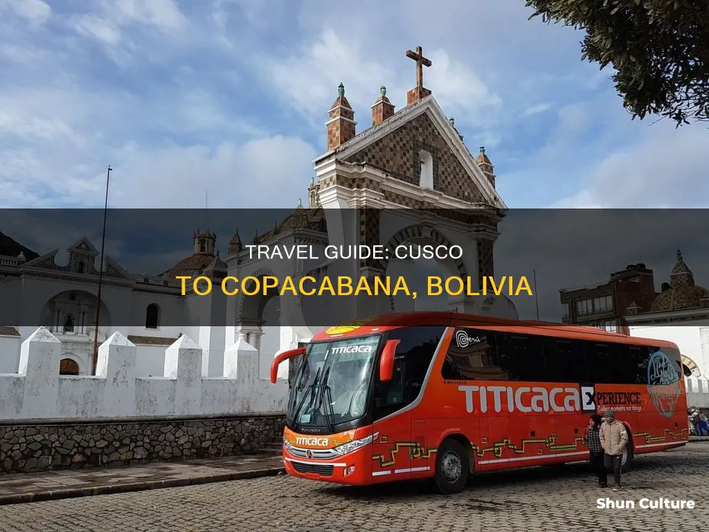 how to get from cusco to copacabana bolivia