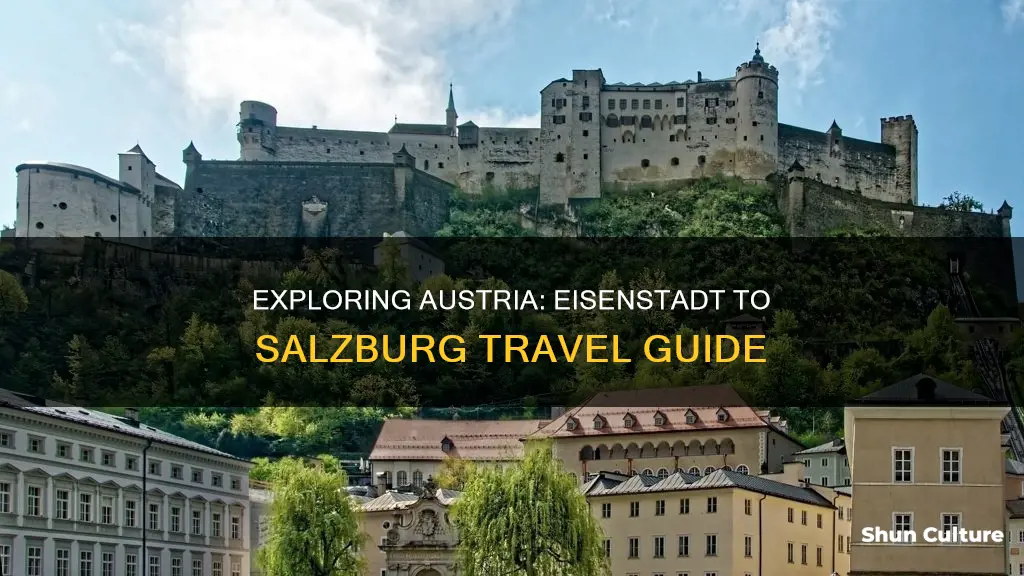 how to get from eisenstadt to salzburg austria