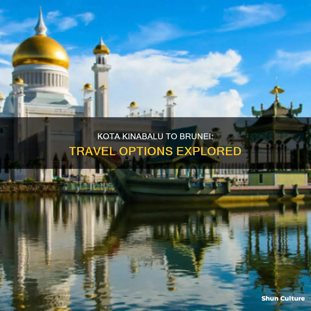 how to get from kota kinabalu to brunei