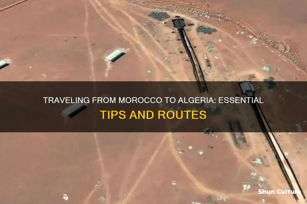how to get from morocco to algeria