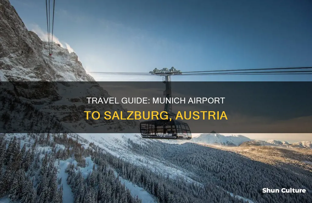 how to get from munich airport to salzburg austria
