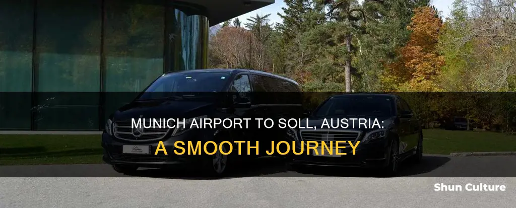 how to get from munich airport to soll austria