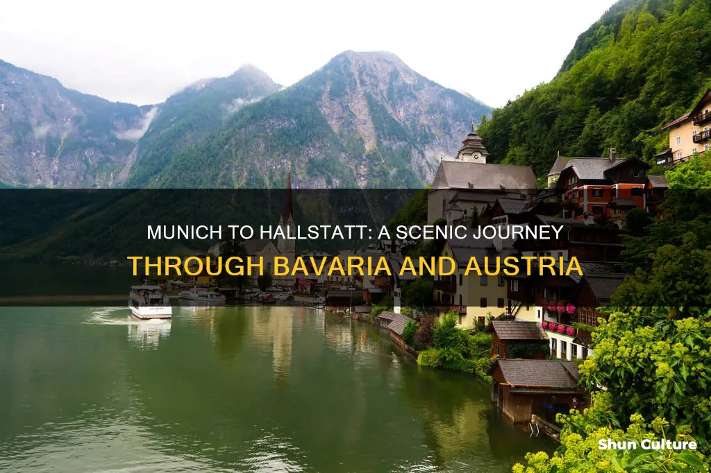 how to get from munich to hallstatt austria