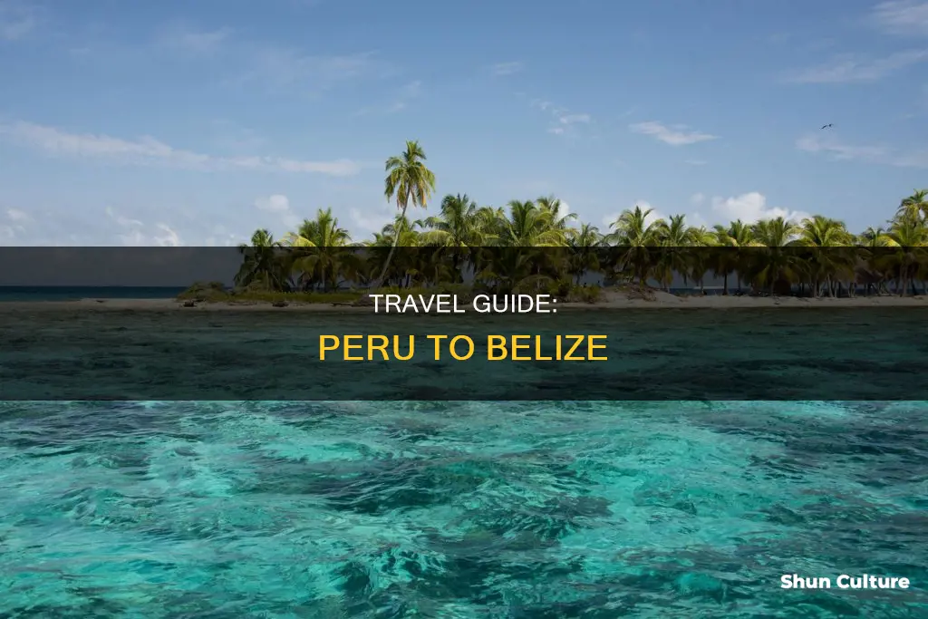 how to get from peru to belize