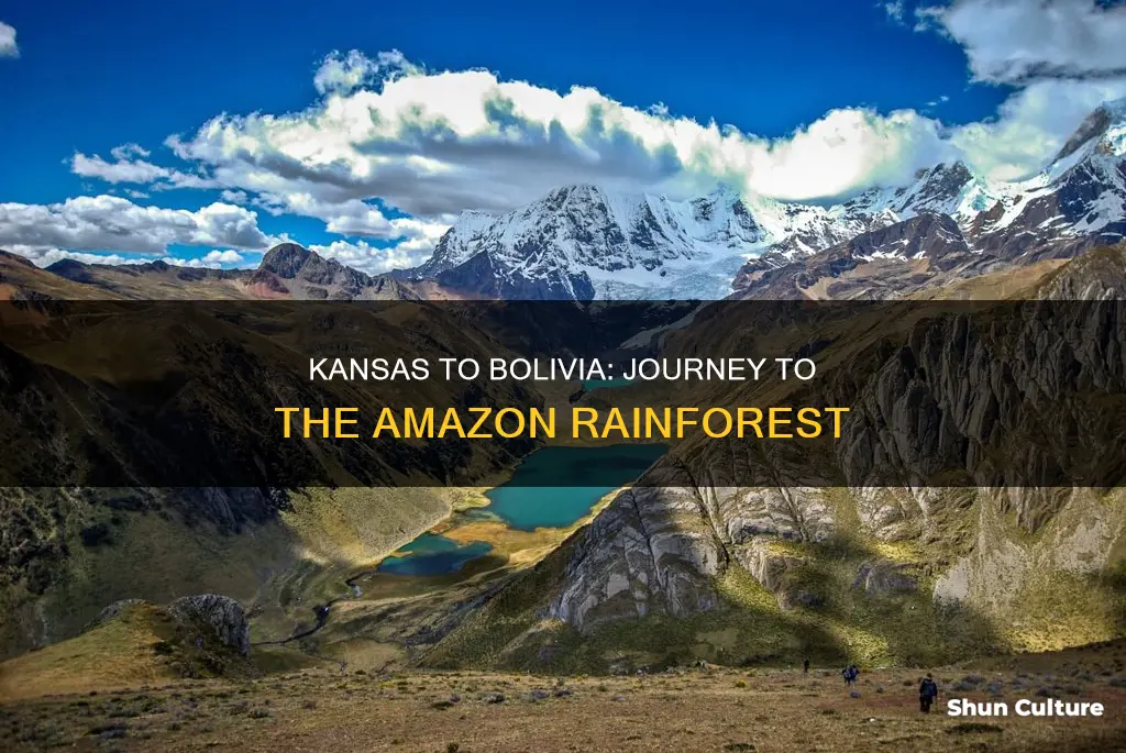 how to get from pittsburg kansas to bolivia amazon rainforest