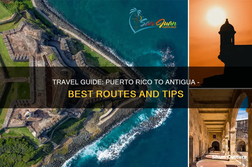 how to get from puerto rico to antigua