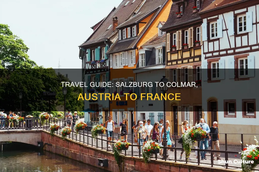 how to get from saltzbourg austria to colmar france