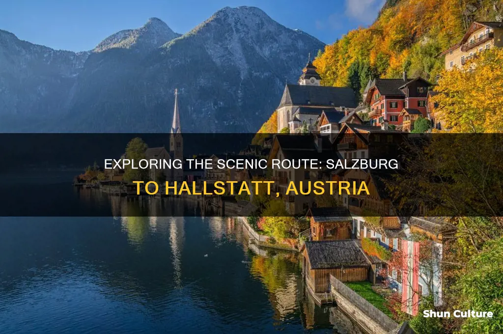 how to get from salzburg to hallstatt austria