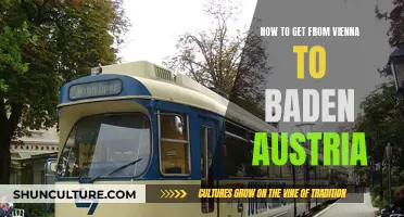 Vienna to Baden: A Scenic Journey by Train and Bus