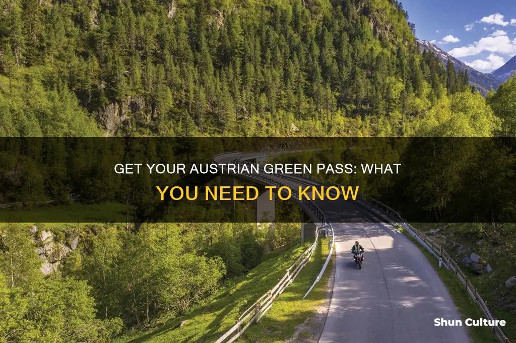 how to get green pass austria