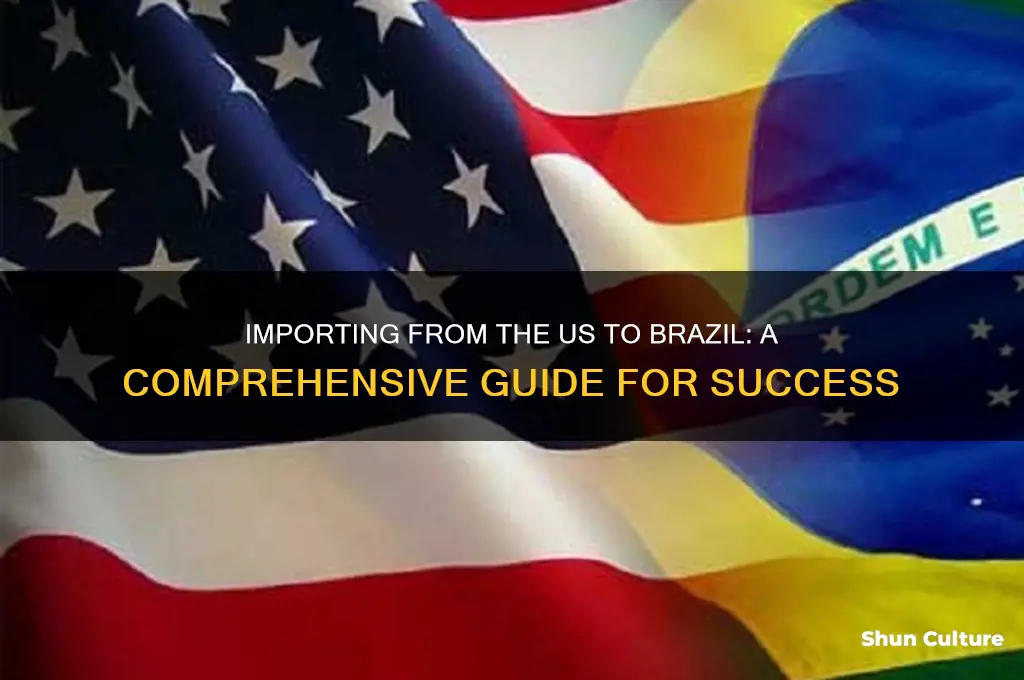 how to get imported goods from the us to brazil