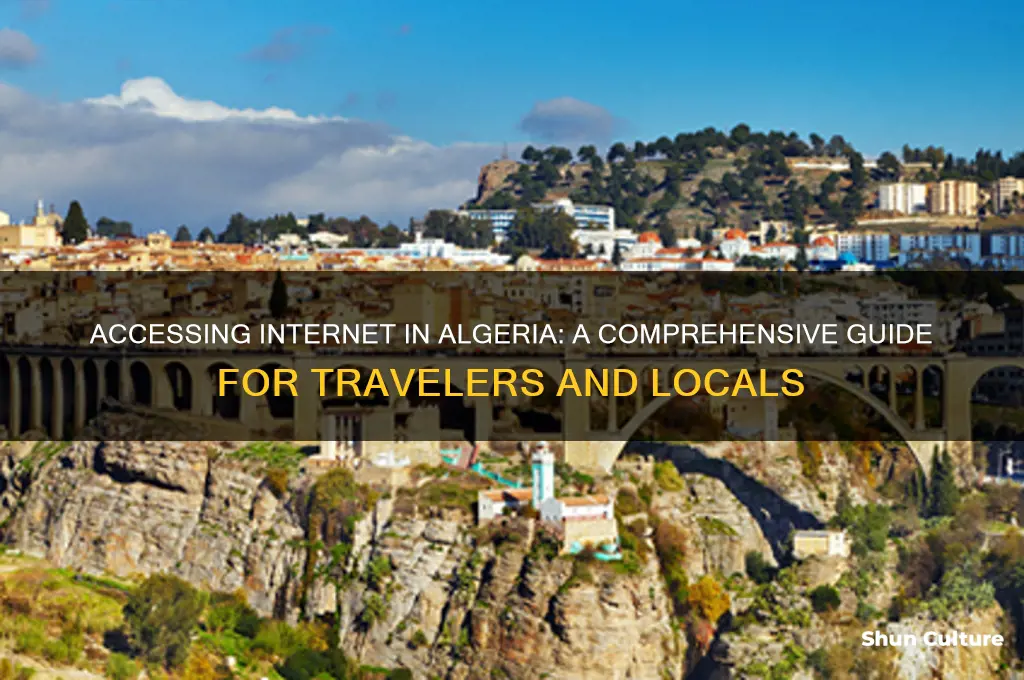 how to get internet in algeria