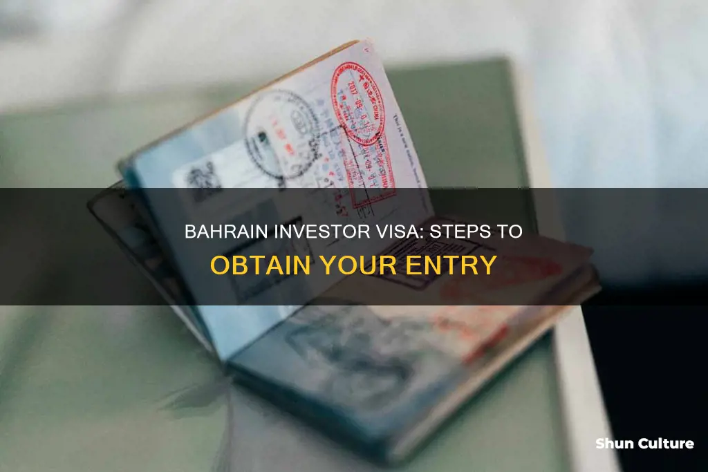 how to get investor visa in bahrain