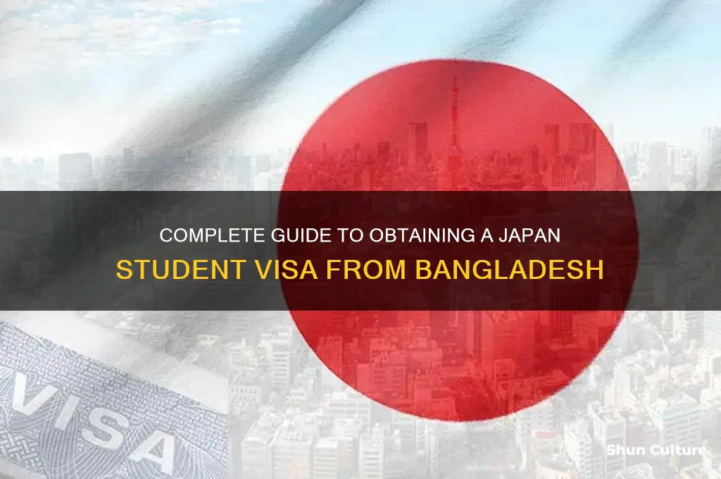how to get japan student visa from bangladesh
