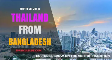 Securing a Job in Thailand: A Comprehensive Guide for Bangladeshis