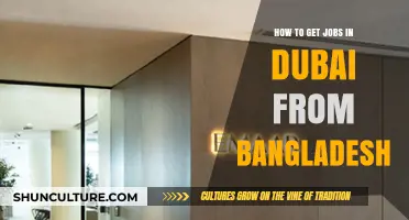 Securing Dubai Jobs from Bangladesh: A Comprehensive Guide for Success