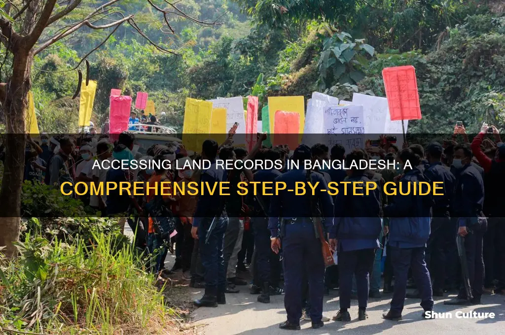 how to get land record in bangladesh