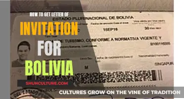 Get a Bolivia Invitation Letter: Easy Steps