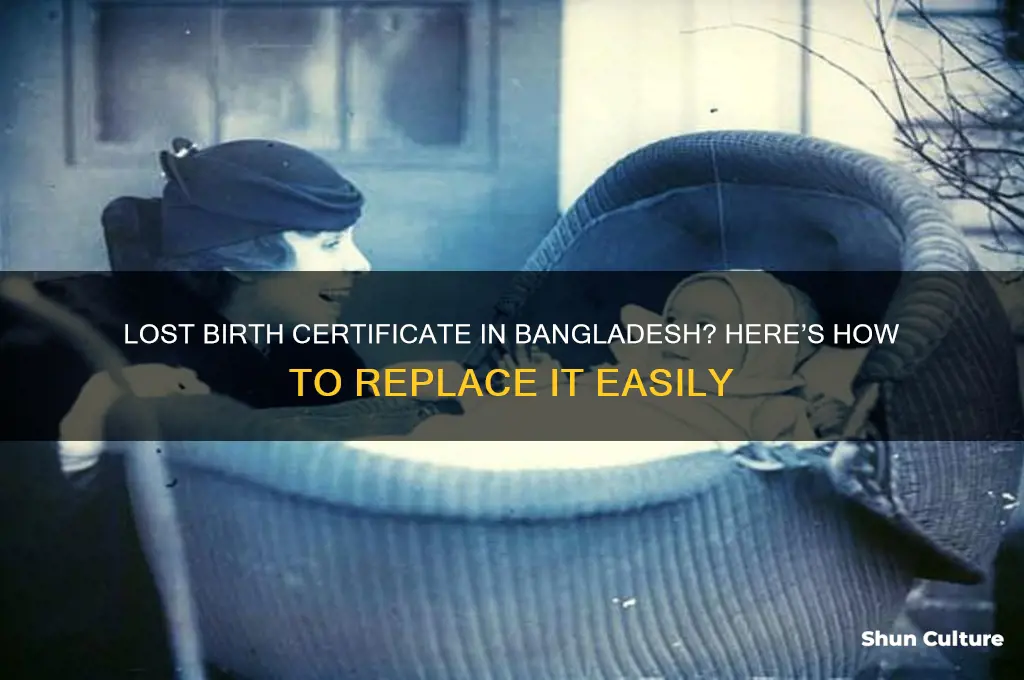 how to get lost birth certificate in bangladesh