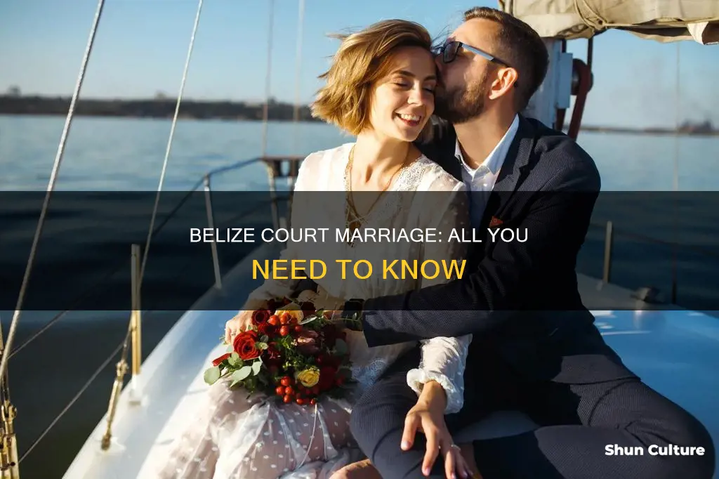 how to get married in court belize