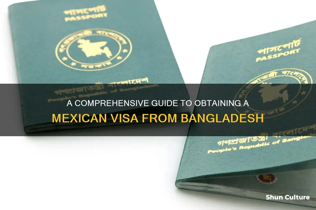 how to get mexican visa from bangladesh