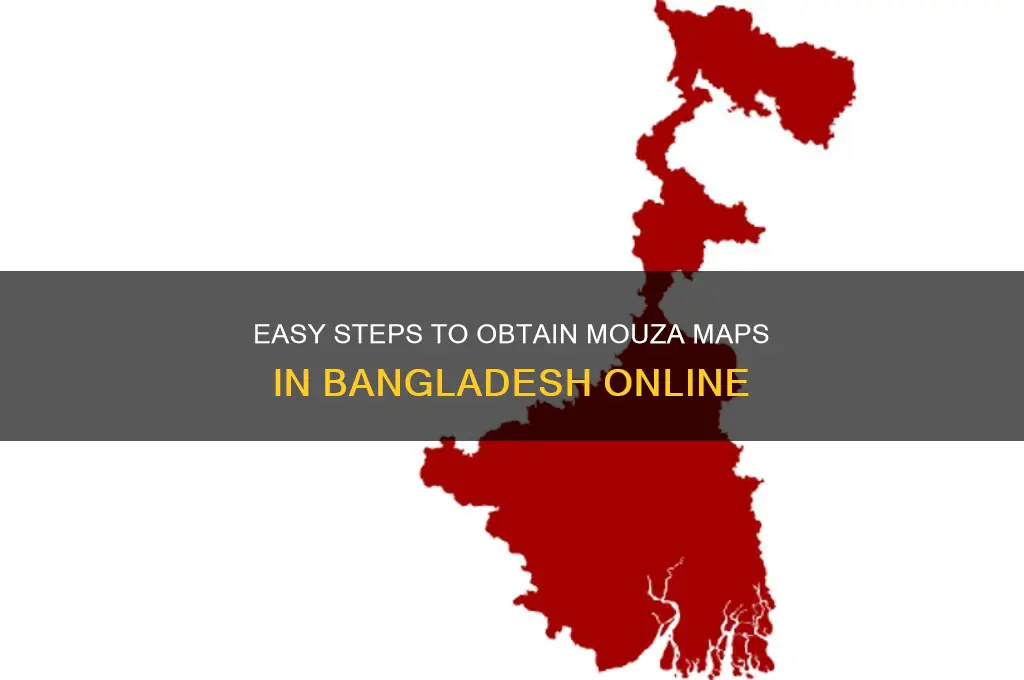 how to get mouza map in bangladesh