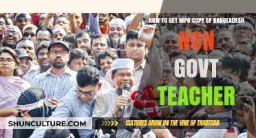 Obtaining MPO Copy for Bangladesh Non-Government Teachers: A Step-by-Step Guide