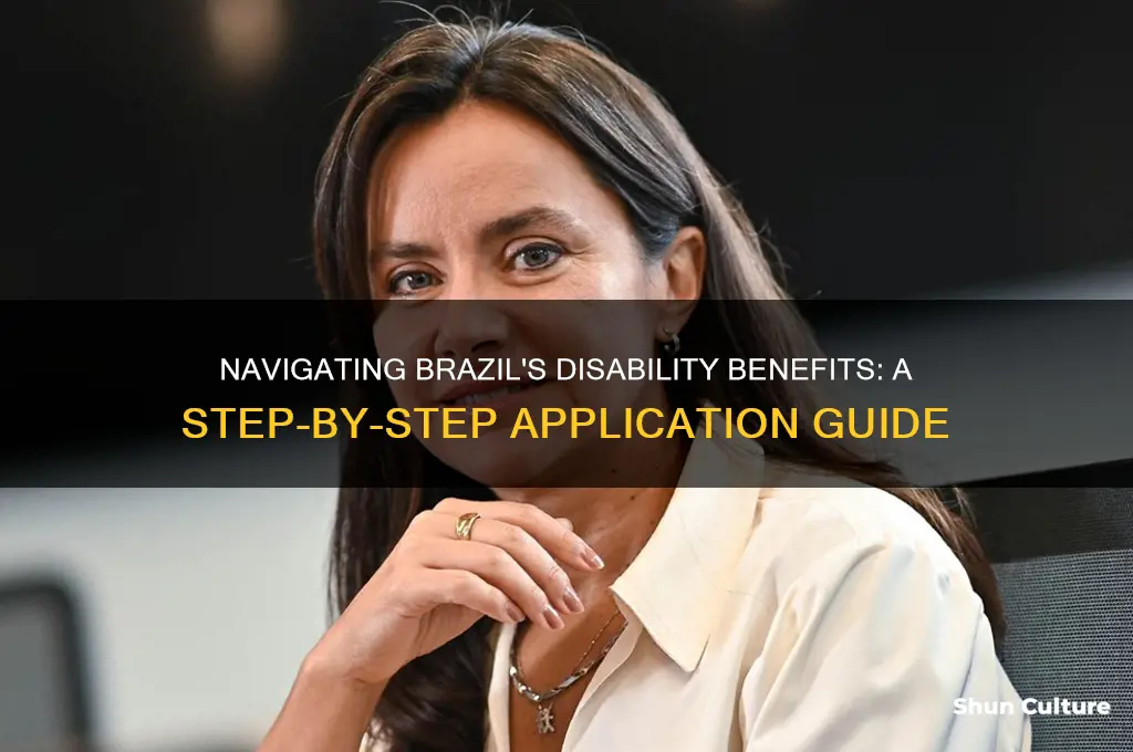 how to get on disability in brazil