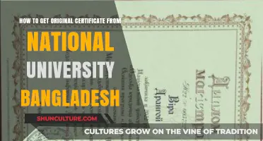 Obtaining Your Original Certificate from National University Bangladesh: A Step-by-Step Guide
