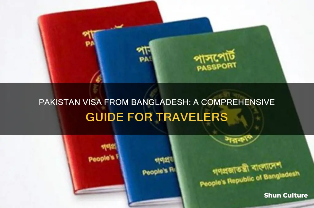 how to get pakistan visa from bangladesh