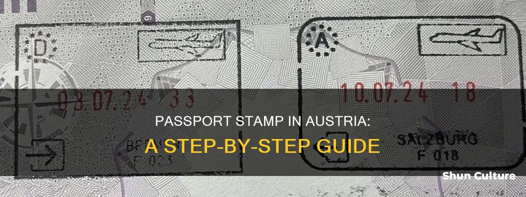 how to get passport stamp in austria