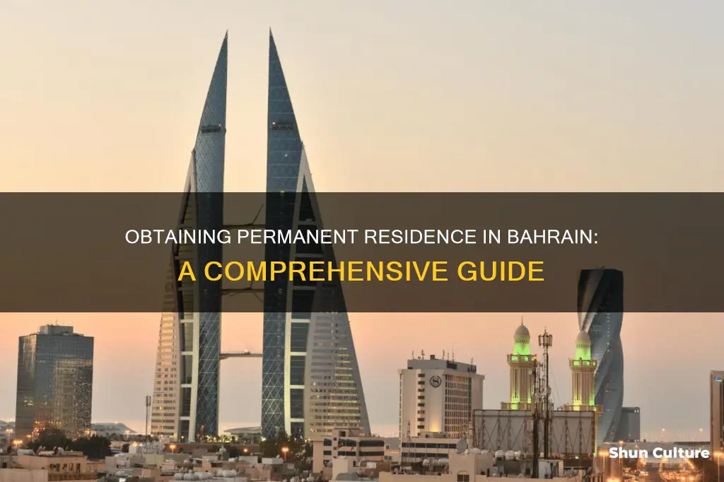 how to get permanent residence in bahrain