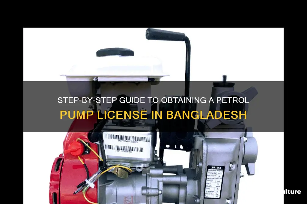 how to get petrol pump licence in bangladesh