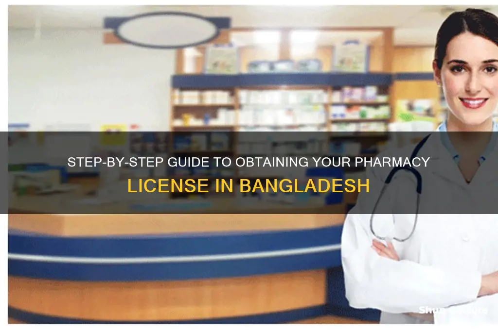 how to get pharmacy license in bangladesh