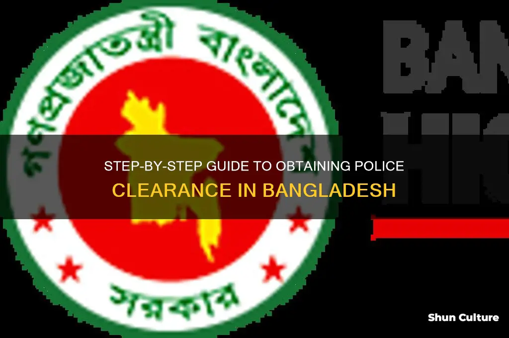 how to get police clearance in bangladesh