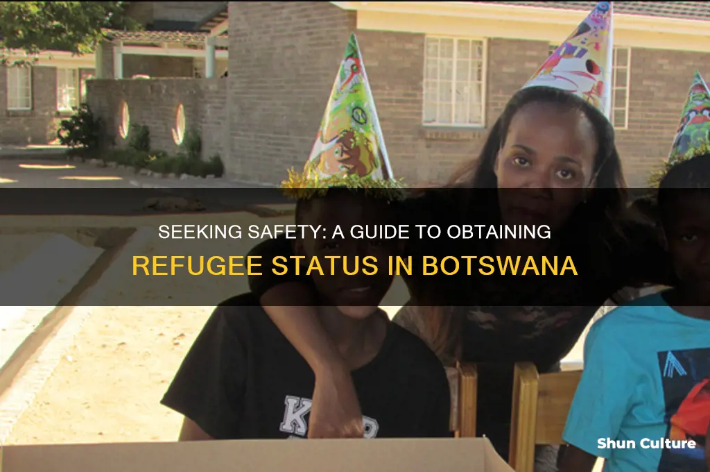 how to get refugee status in botswana