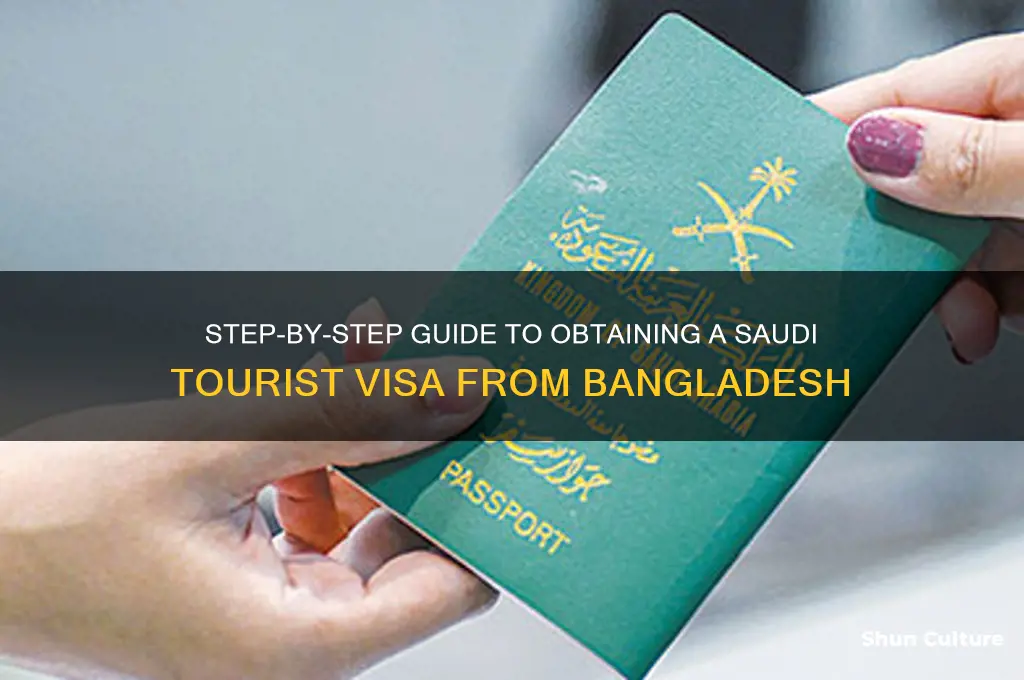 how to get saudi tourist visa from bangladesh