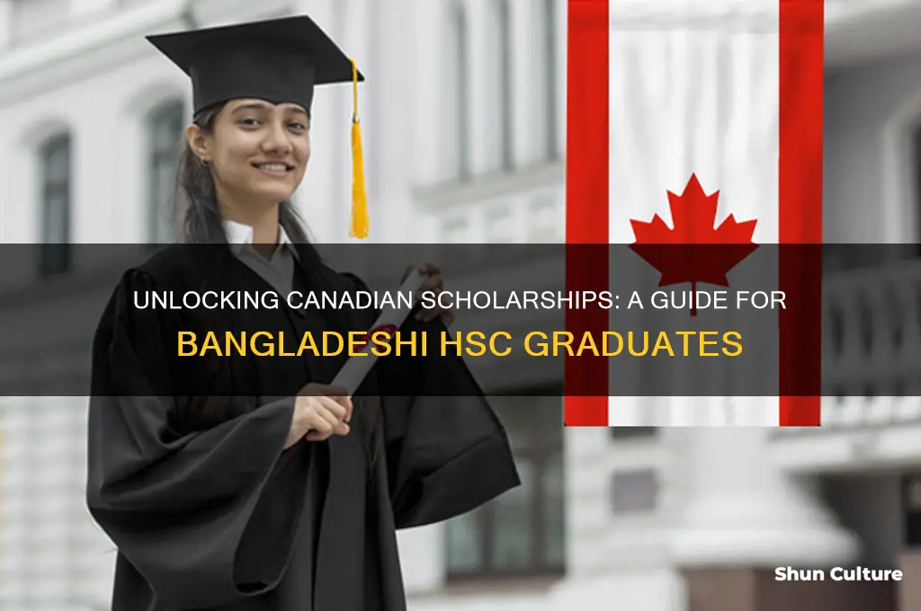how to get scholarship in canada from bangladesh after hsc