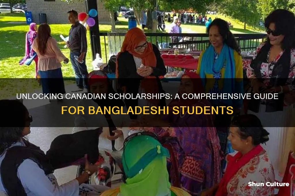 how to get scholarship in canada from bangladesh