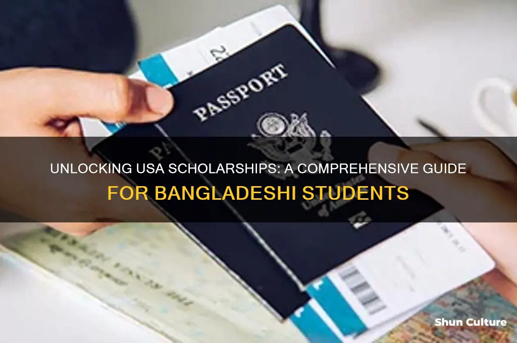how to get scholarship in usa from bangladesh