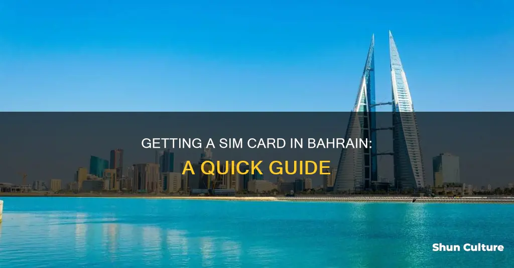 how to get sim card in bahrain